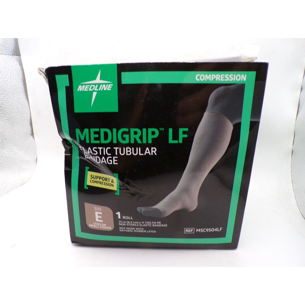 Medline Medigrip LF Elastic Tubular Bandage Size E 3.5in x 11yds MSC9 Latex-Free